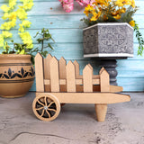 Flower Cart with Moving Wheels
