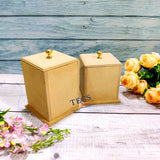 Wooden Container Set of 2 Pieces