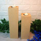 Long Candle Pillars Set