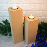 Long Candle Pillars Set