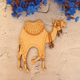 Folk Art Camel Pre Marked Cutout