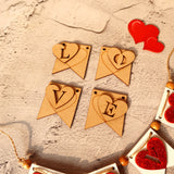 Valentine Love Banner Bunting Small