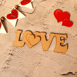 Valentine Love Title Fridge Magnet