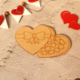 Valentine Love Gift Box Fridge Magnet