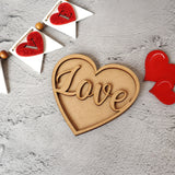Valentine Love Heart Fridge Magnet