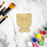 Cutie Owl Fridge Magnet Cutout