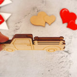 Valentine Lovely Truck 3D Fridge Magnet