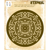 Mandala Circle Stencil A