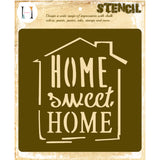 Sweet Home Stencil