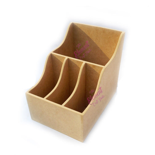 pen stand made in wood and mdf, multipurpose use, crafting product