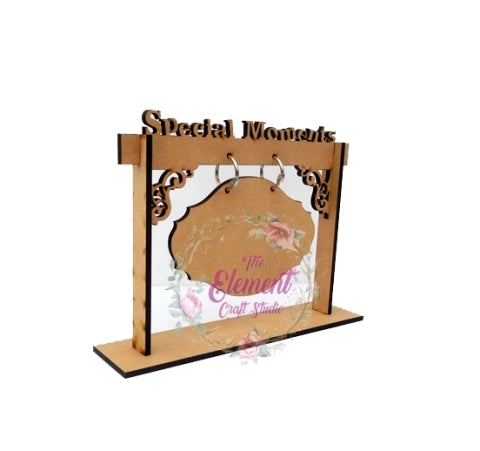 mdf special moments cutting photo frame