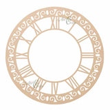 Roman Number with Cutwork Dial Round