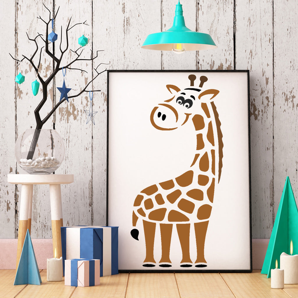 Giraffe Stencil Handilane