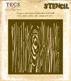 Wood Grain Stencil 2