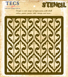Vintage Swirls Pattern Stencil