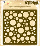 Bubbles Pattern Stencil