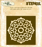 Small Mandala Stencil