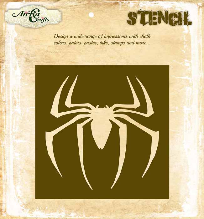 Spider Man Stencil Handilane
