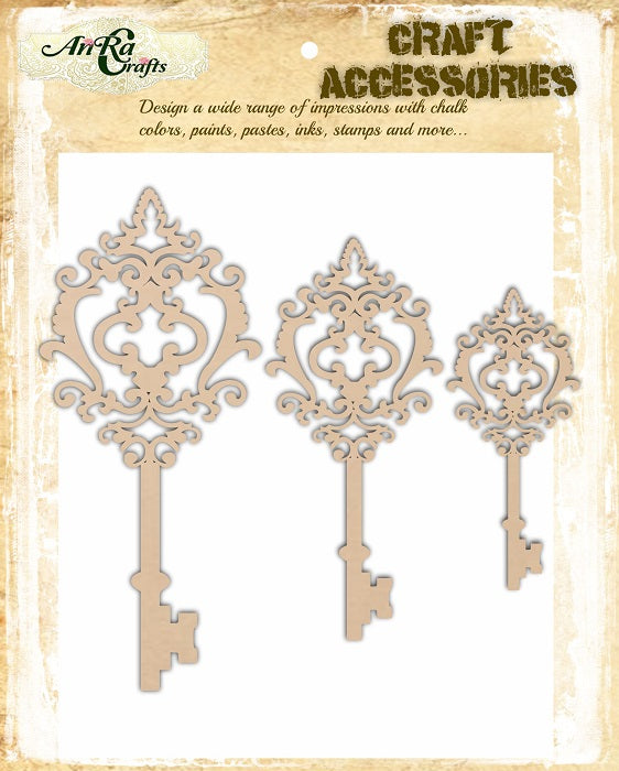 Victorian key Cutouts
