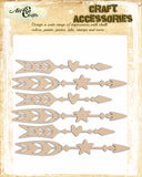 Ornate Tribal Arrow Set