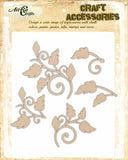 Leaves with Scrolls Set