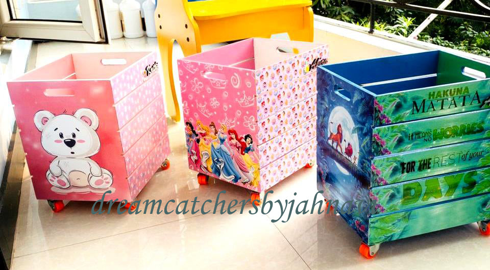Movable Crate organizer Big