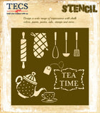 Tea Time Stencil